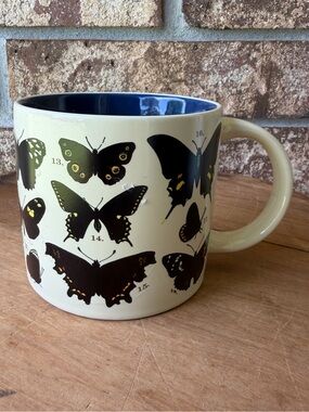 Unemployed Philosophers Guild Butterfly Heat Changing Mug Beautiful Condition!